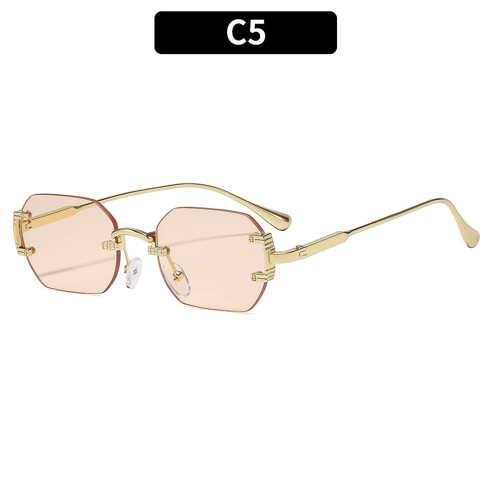 Modern Appeal Vintage-Inspired Hexagonal Sunglasses