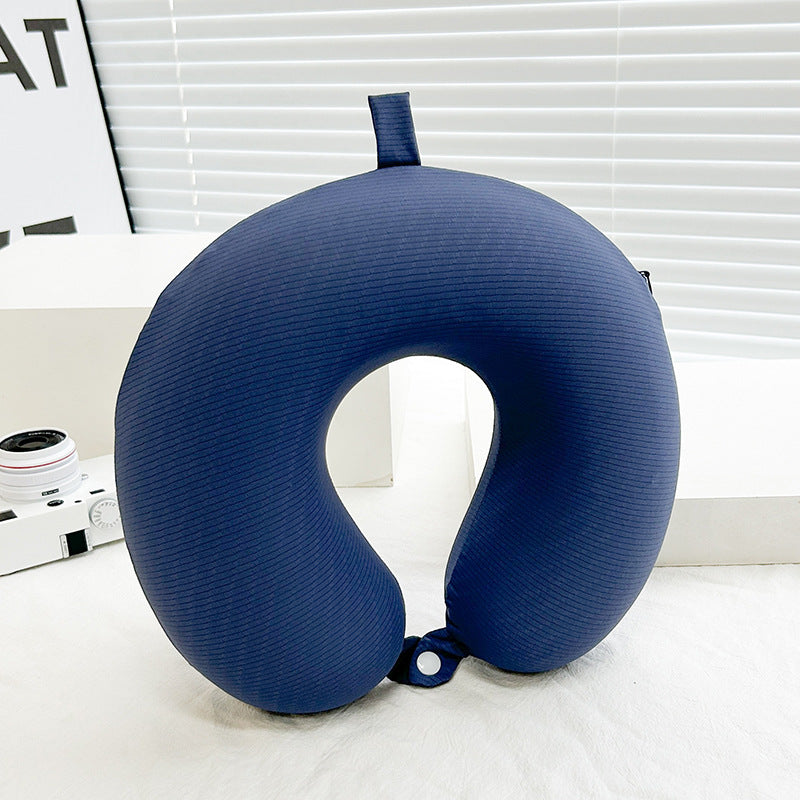 Unisex Travel Pillow with ergonomic design and breathable cover Kalsten