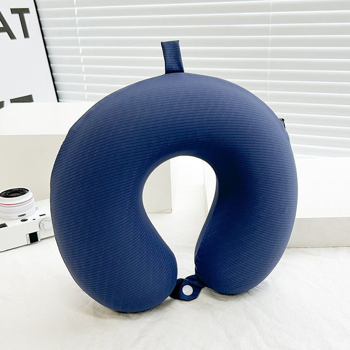 Unisex Travel Pillow with ergonomic design and breathable cover Kalsten