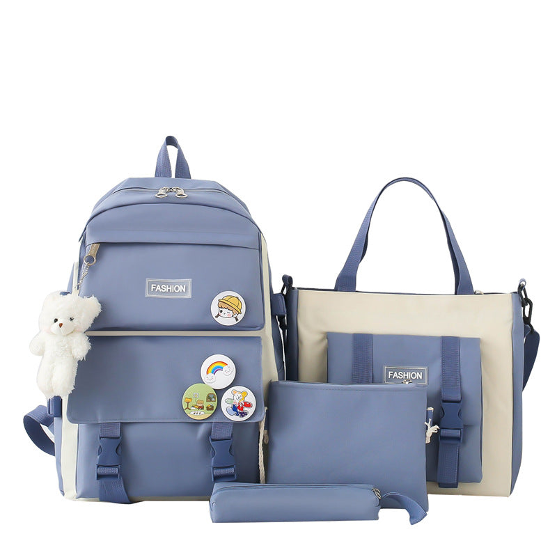 Charming Multi-Piece Back to School Backpack Set Kalsten
