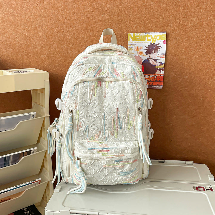 Stylish Textured Backpack