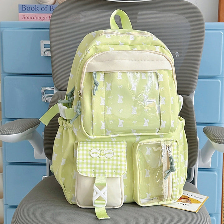 Playful Bunny-Themed Backpack
