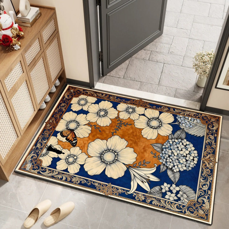 Decorative Flower Welcome Mat