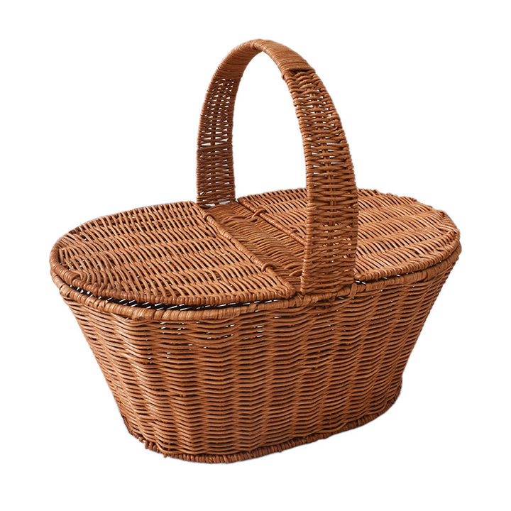 Handcrafted Woven Picnic Storage Basket Kalsten