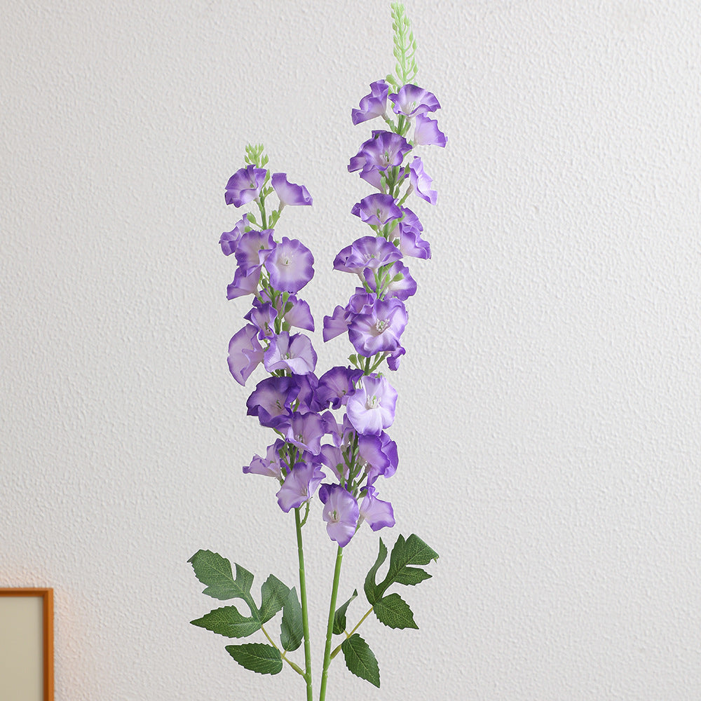 Decorative artificial flower branch