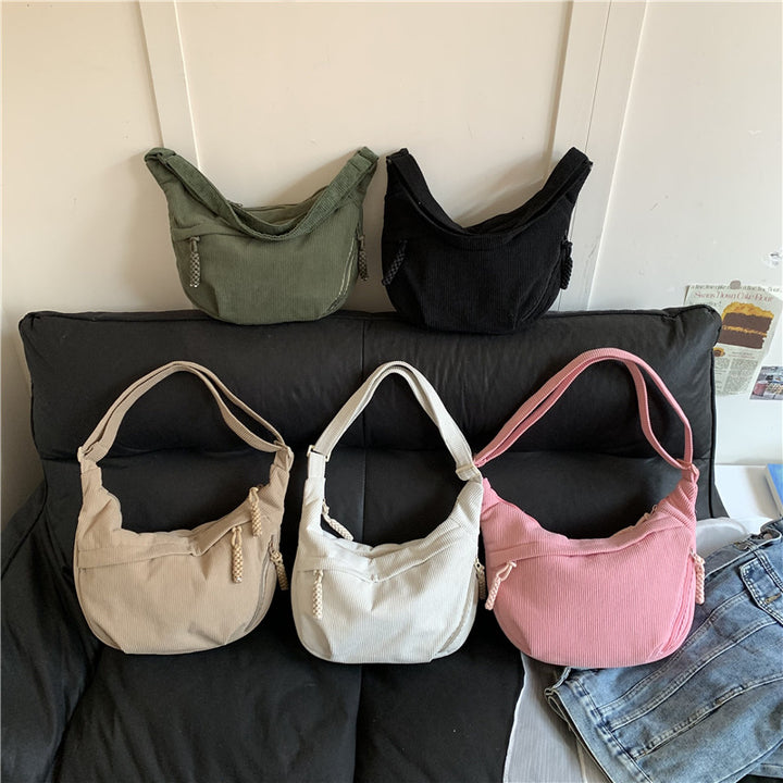 Shoulder bag with artistic fan design Kalsten