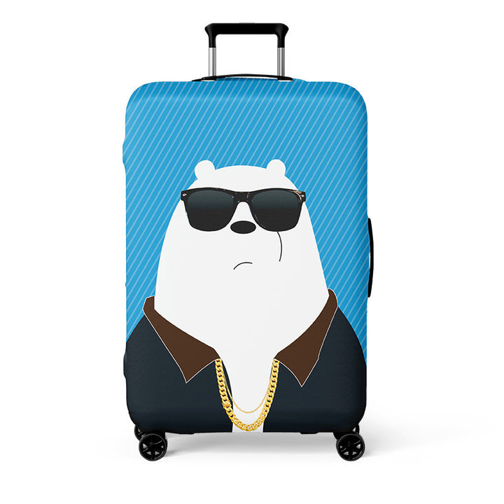 Unisex suitcase with stylish animal motif Kalsten
