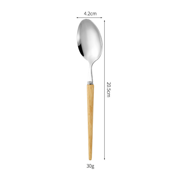 Professional and ergonomic bread knife with wooden handle Kalsten
