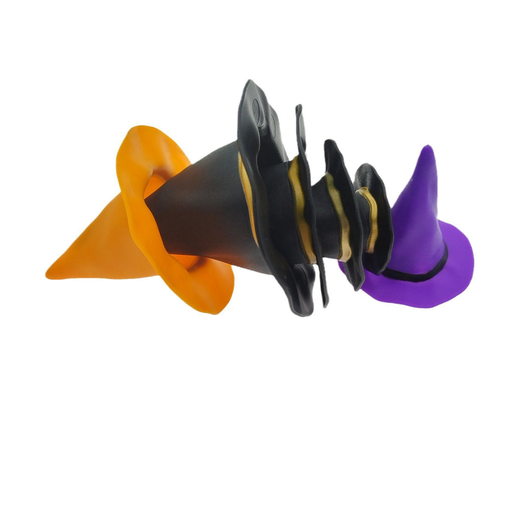 Colorful Silicone Witch Hat Party Decorations Kalsten