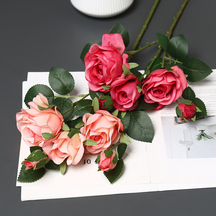 Soft Silk Rose Arrangement