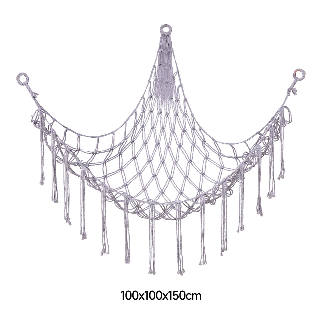 Macramé Hammock Hanging Storage