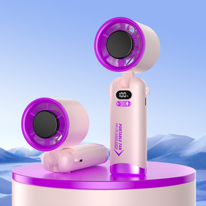 Unisex portable double blower fan Kalsten