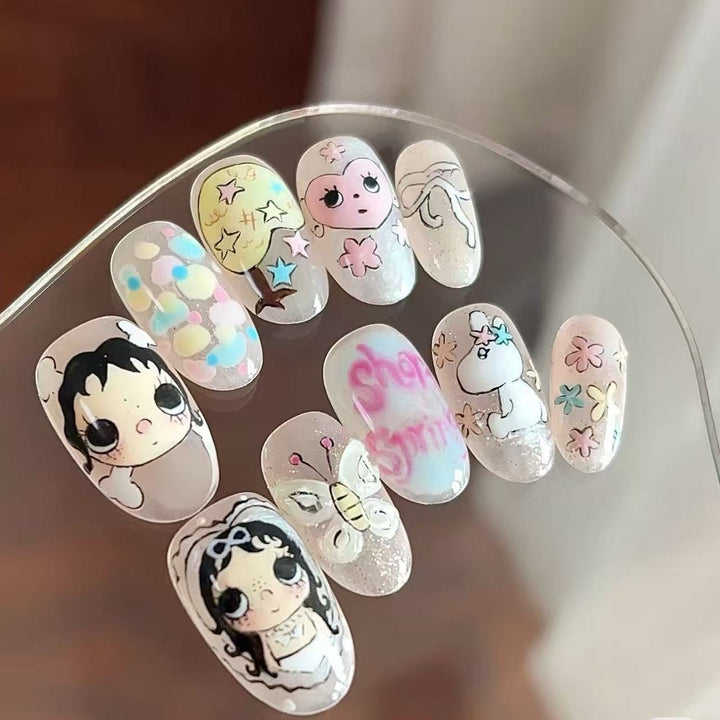 Artistic Press-On Nail Wraps Kalsten