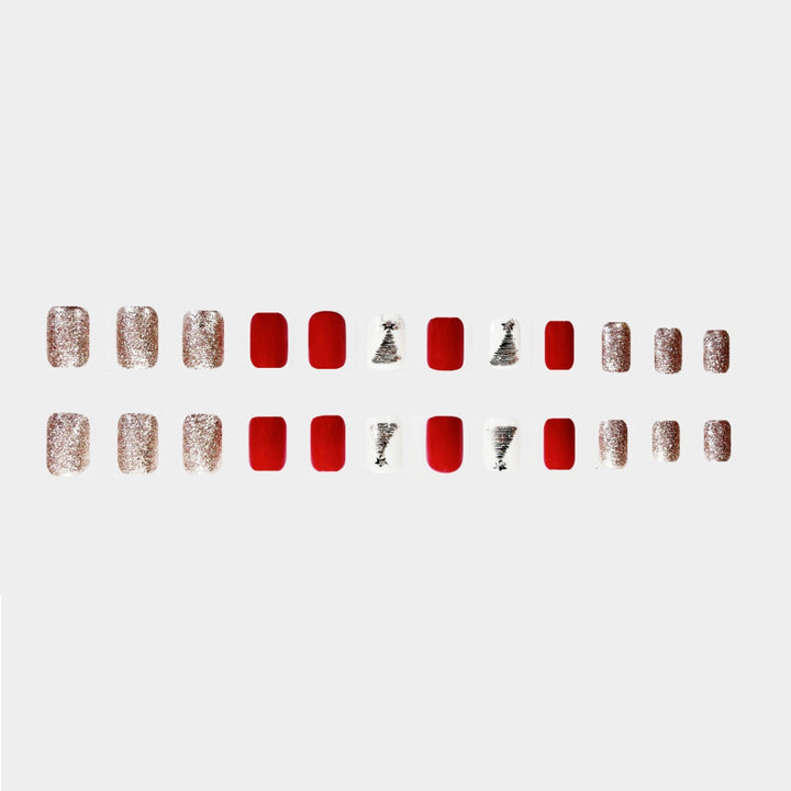 Festive Holiday Nail Art Set Kalsten