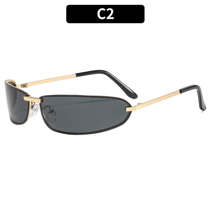 Modern Sleek Shield Sunglasses