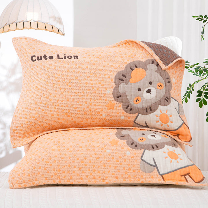 Ladies cushion cover with cheerful penguin design Kalsten