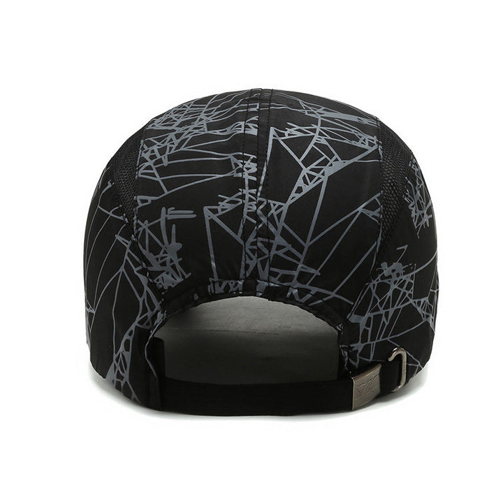 Women’s sporty running cap with stunning geometric pattern Kalsten