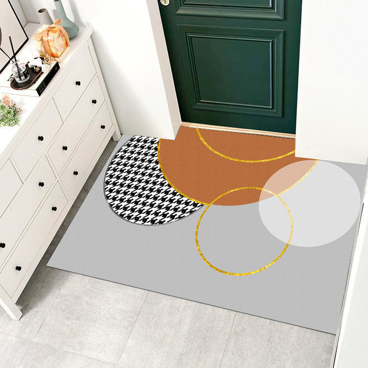 Geometric Decorative Entrance Mat