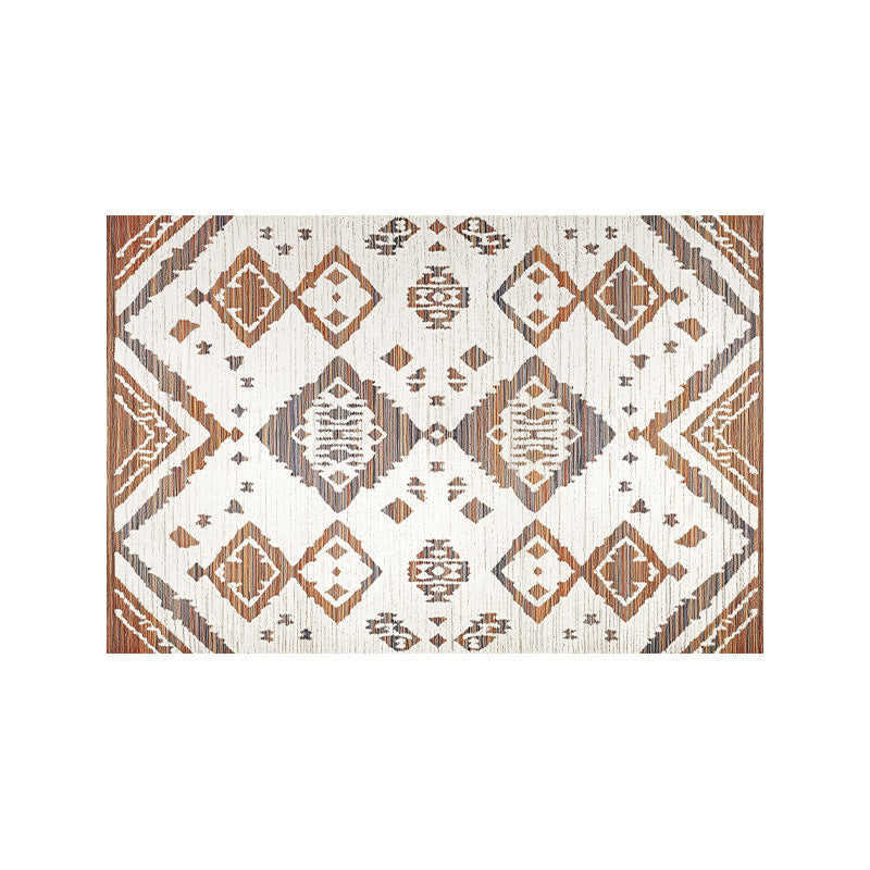 Geometric Pattern Area Rug Kalsten