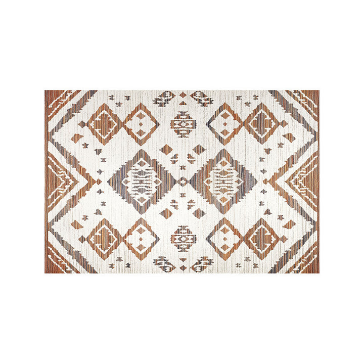 Geometric Pattern Area Rug Kalsten