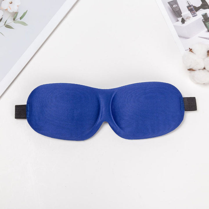 Unisex nan light-blocking travel mask with thermoformable nylon cover and wide comfort band Kalsten