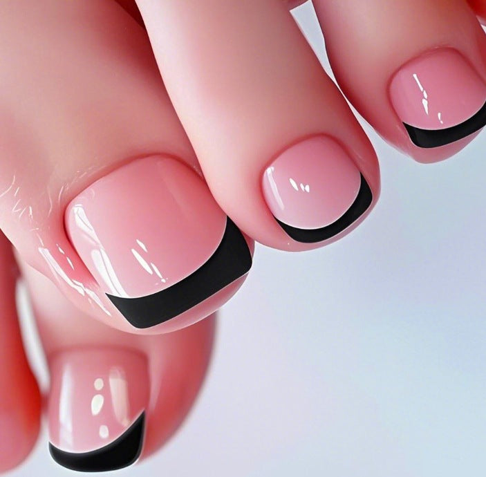 Chic French Tip Nail Art Kalsten