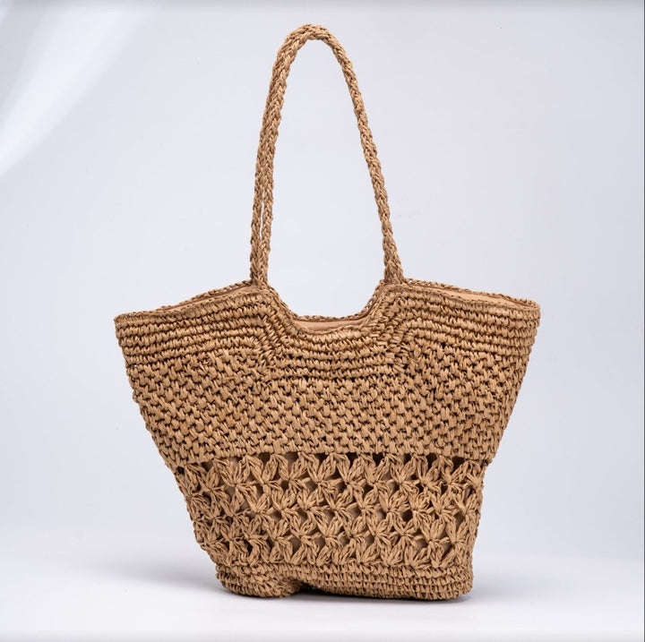 Large Basket Bag with Structured Design Kalsten