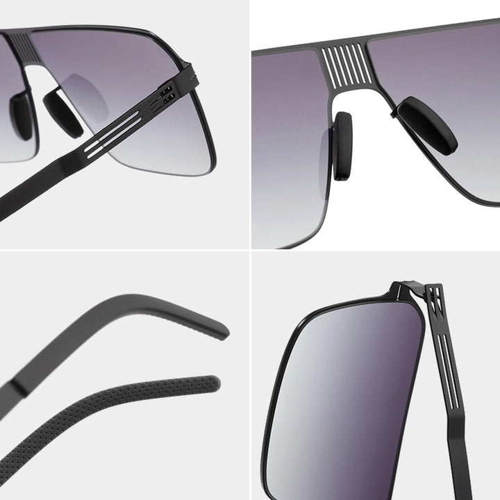 Oversized Fashion Shield Sunglasses Kalsten