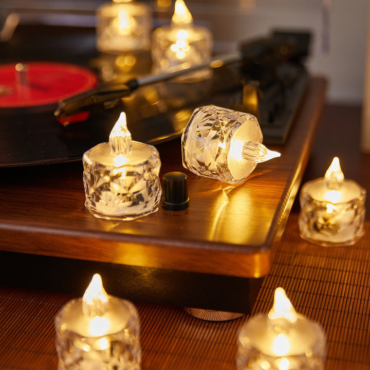 LED Flame Effect Tea Light Candles Kalsten