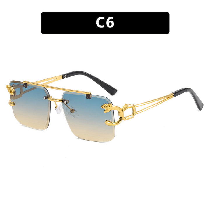 Women's square sunglasses with elegant decorative details Kalsten