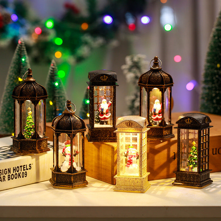 Decorative Christmas lantern with LED lighting Kalsten