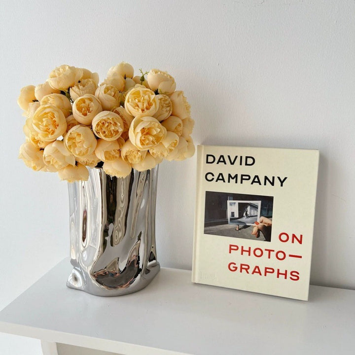 Elegant Faux Peony Flower Bouquet