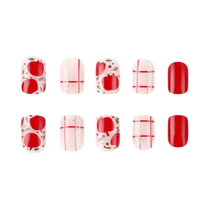 Artistic Press-On Nail Design Set Kalsten