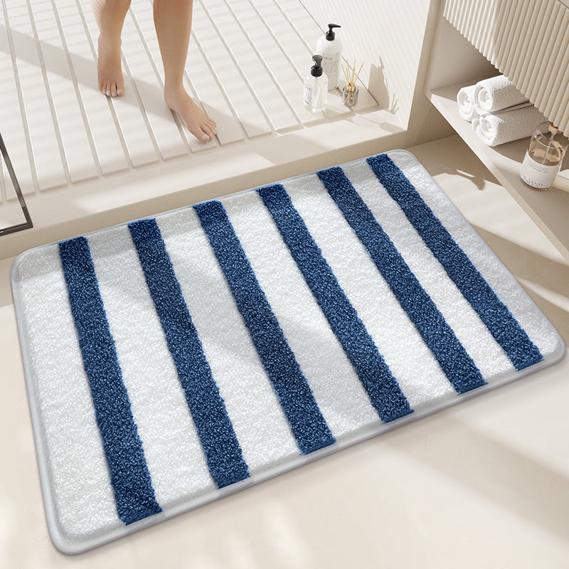 Playful UFO-Themed Bathroom Rug