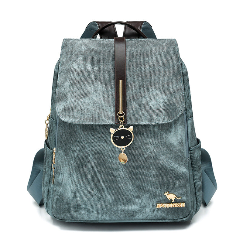 Vintage-Inspired Canvas Backpack Kalsten