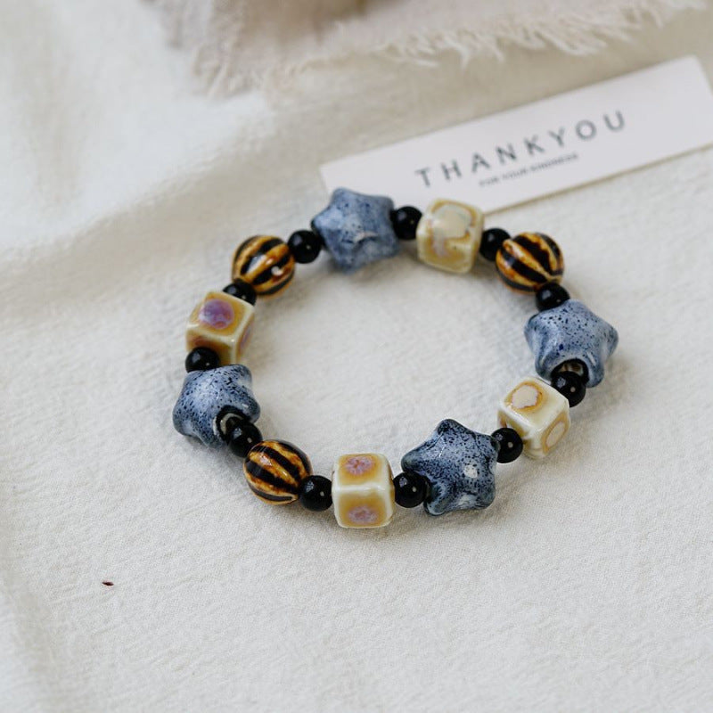 Heart-Shaped Beaded Bracelet Kalsten