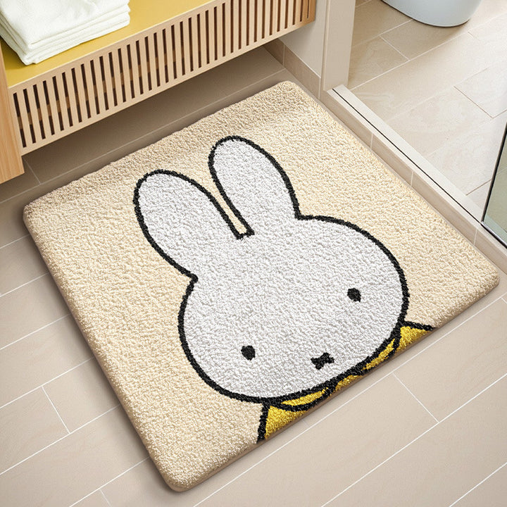 Cute Cartoon Bunny Bath Mat Kalsten