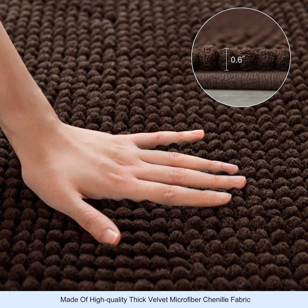 Soft Textured Bathroom Runner Kalsten