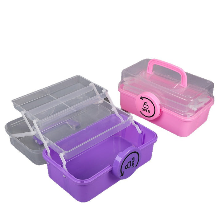 Portable Multi-Section Craft Storage Box Kalsten