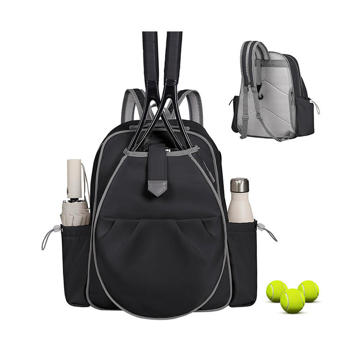 Sporty tennis backpack with special racket and accessory compartments Kalsten