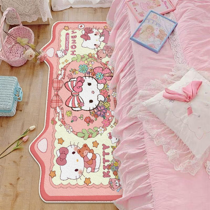 Cartoon Character Plush Area Rug