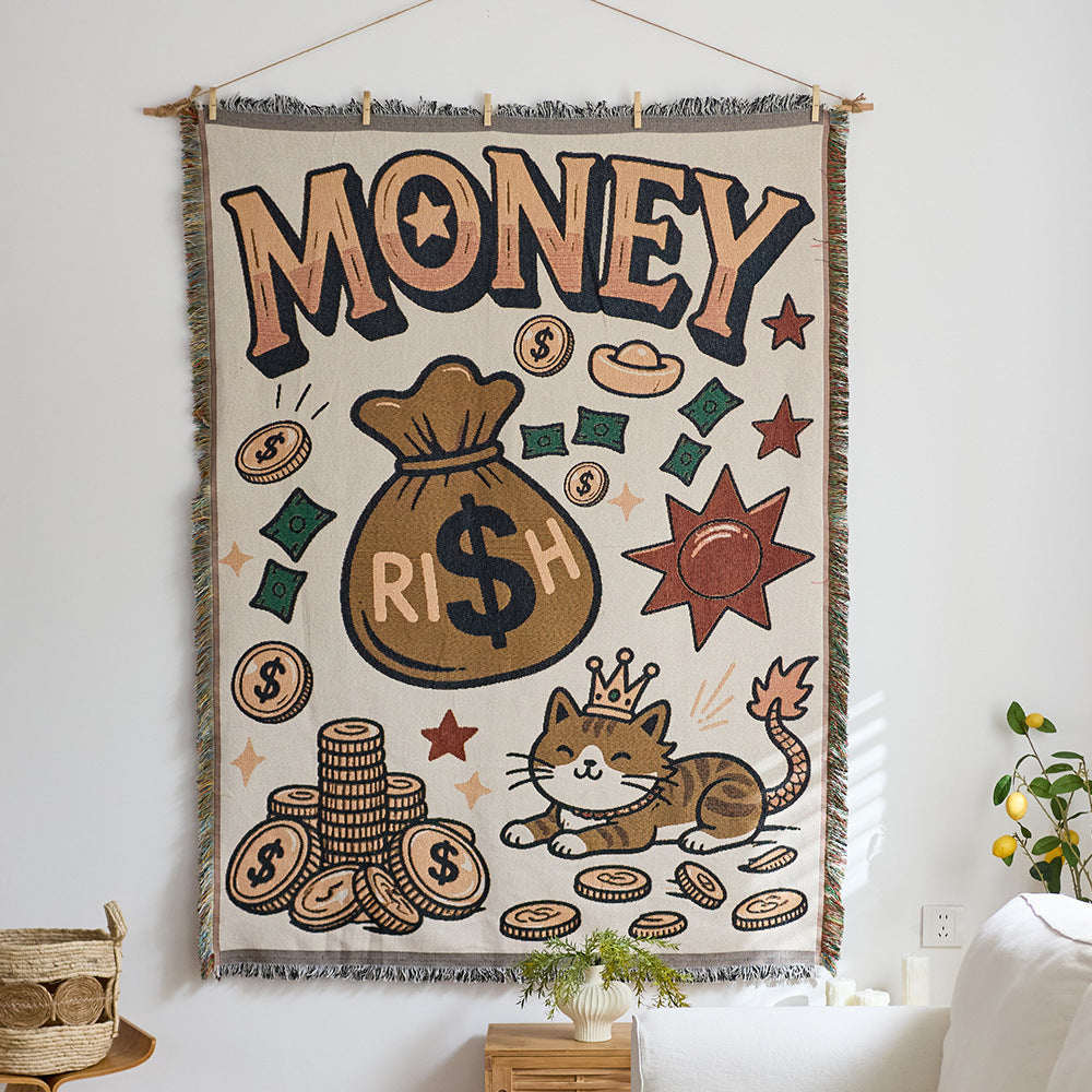 Artistic Woven Tapestry Wall Hanging