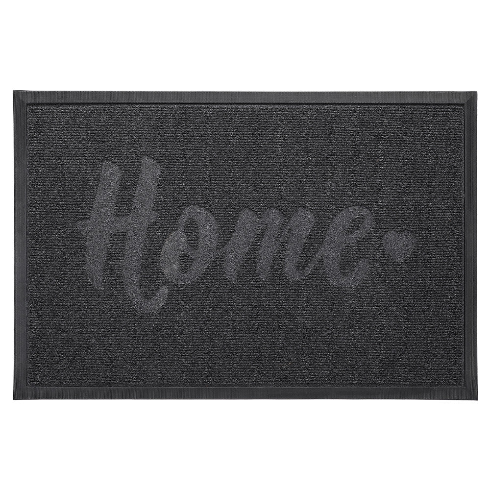 Textured Doormat with Inspirational Message Kalsten