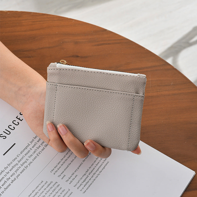 Premium Textured Leather Card Holder Kalsten