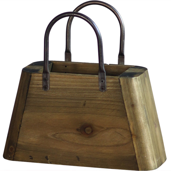 Wooden container with handles Kalsten