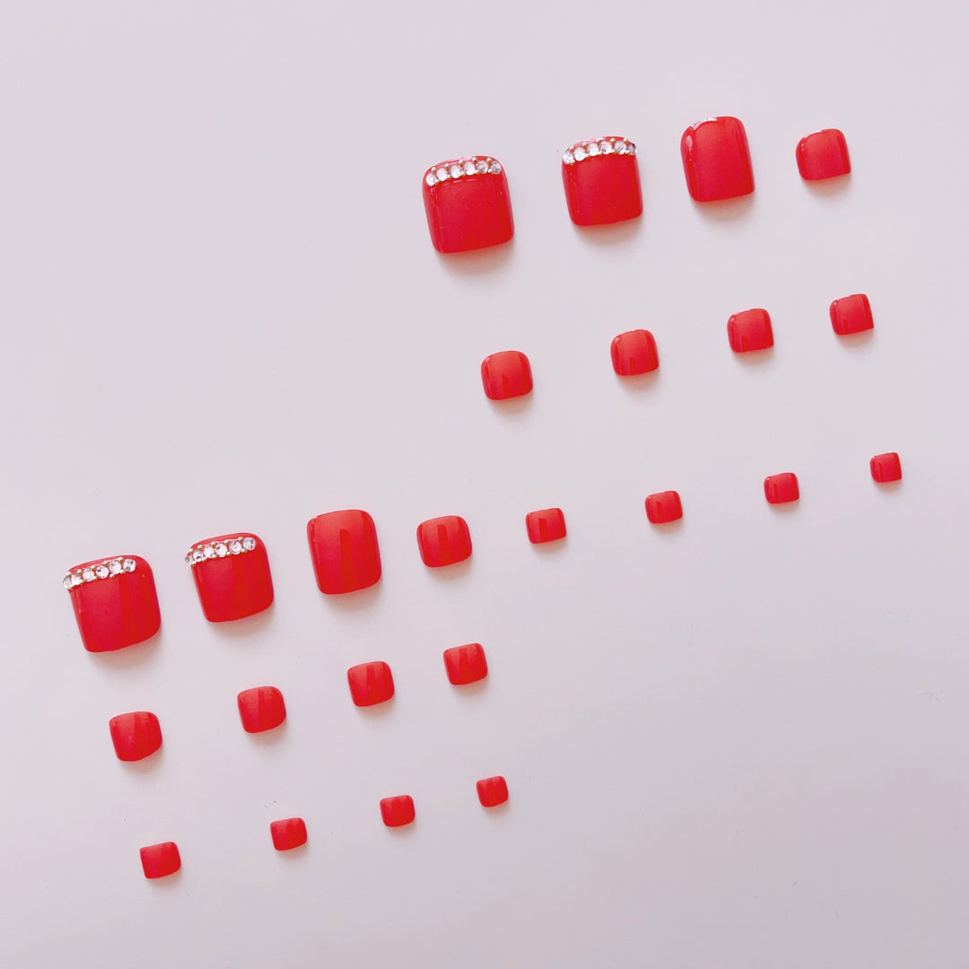 Nail art set with glittering accents and exquisite design Kalsten