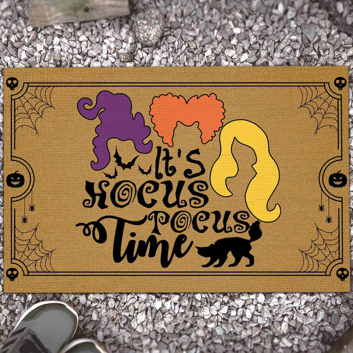 Halloween-Themed Welcome Mat