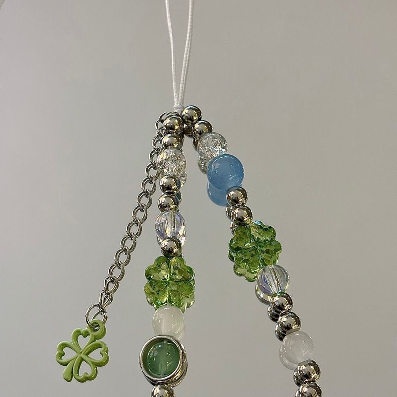 Decorative Beaded Mobile Phone Charm Kalsten
