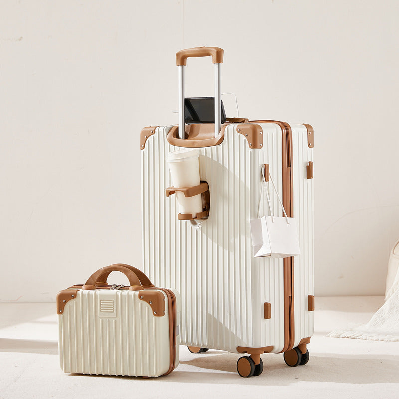 Unisex Textured Hard-Shell Luggage Set Kalsten