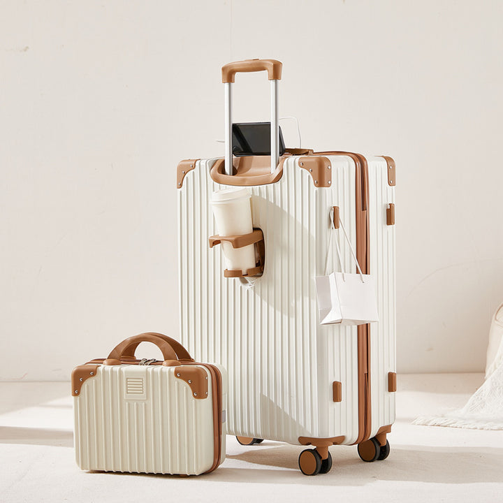 Unisex Double-Layer Expandable Hard-Shell Luggage Set Kalsten
